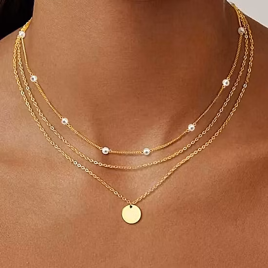 925 Sterling Silver Cross Pendants Multi-layers CZ Christian Cross Pendants Necklaces